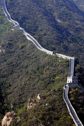 Il muro della Cina, un forte militare situato nel nord del paese