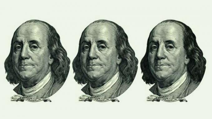 IQ-test: wie ziet een andere Franklin op de foto?