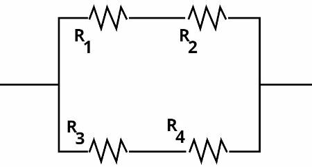 I denne type tilknytning tilføjes oprindeligt R1 og R2, derefter R3 og R4.
