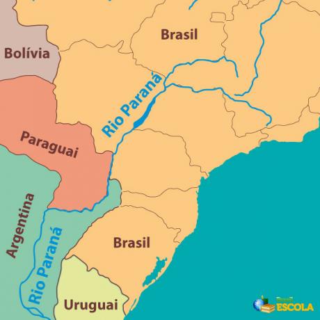파라나 강: 지도, 특징, 중요성