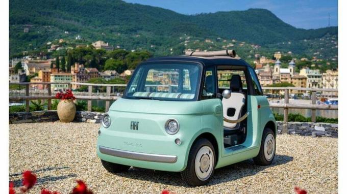 Topolino: De mini-elektrische auto van Fiat die de lezing houdt