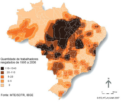 Niewolnicza praca w Brazylii. Kwestia niewolniczej pracy