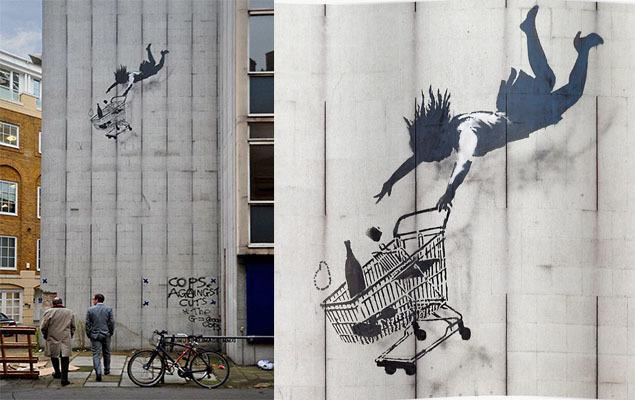 Shoppen bis zum Umfallen der Banksy