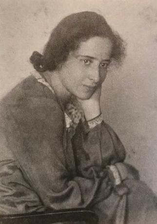 Hannah Arendt w wieku 18 lat.