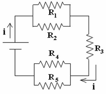 Circuito elettrico misto