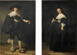  Pendant portraits of Marten Soolmans and Oopjen Cockpit, by Rembrandt – $180 million (2015)