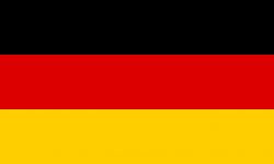 La bandiera della Germania
