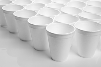 Styrofoam-kopper (utvidet polystyren)