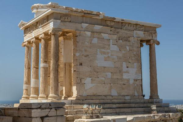  Templo de Atenea Niza, ubicado en Atenas.
