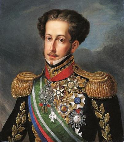 Dom Pedro I fu imperatore del Brasile dal 1822 al 1831.[1]