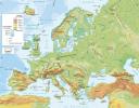 Európa térképe: országok, fővárosok, éghajlat, domborzat