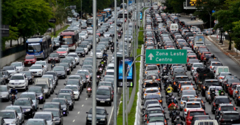 São Paulo'da tıkanıklık