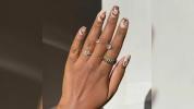 Decorated nude nails: innovative ideas to ROCK with elegance