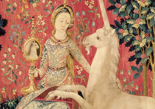 the unicorn and the lady