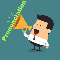 The word “pronunciation” in English is the least pronounced