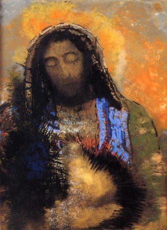 Sacred Heart (1910), by Odilon Redon