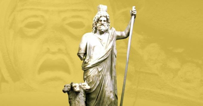 Hado statulų detalė