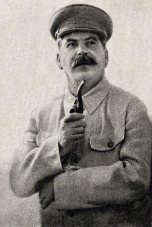 Josef Stalin, totalitarian leader of the Soviet Union.