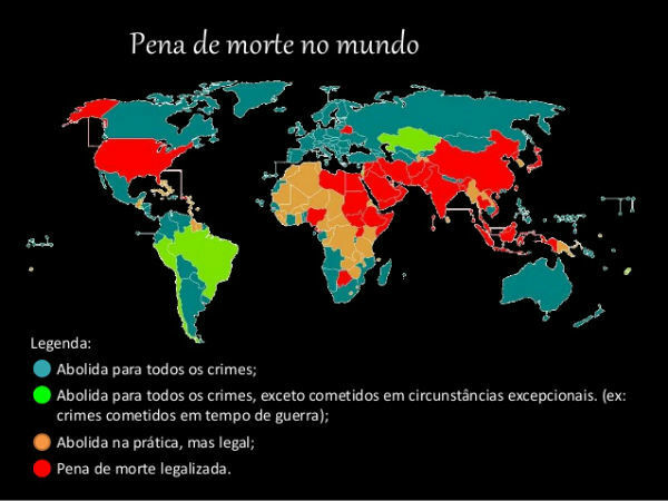 Kara śmierci: argumenty w Brazylii i innych krajach