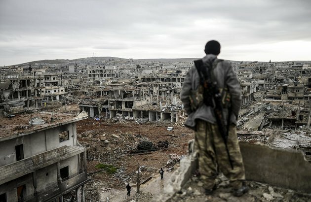 destruction in syria