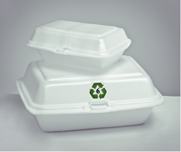 Symbol recyklácie polystyrénu