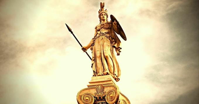 Athena staty