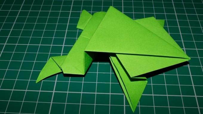 žabji origami