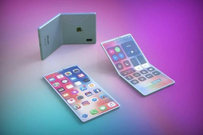 Designeren skaber en foldbar iPhone-model inspireret af Galaxy Z Flip