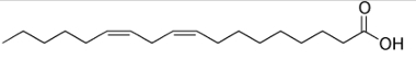 Structure de l'acide linoléique