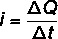 Formula za izračun jakosti električnega toka