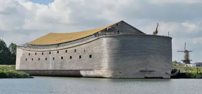 ノアの箱舟のレプリカ。