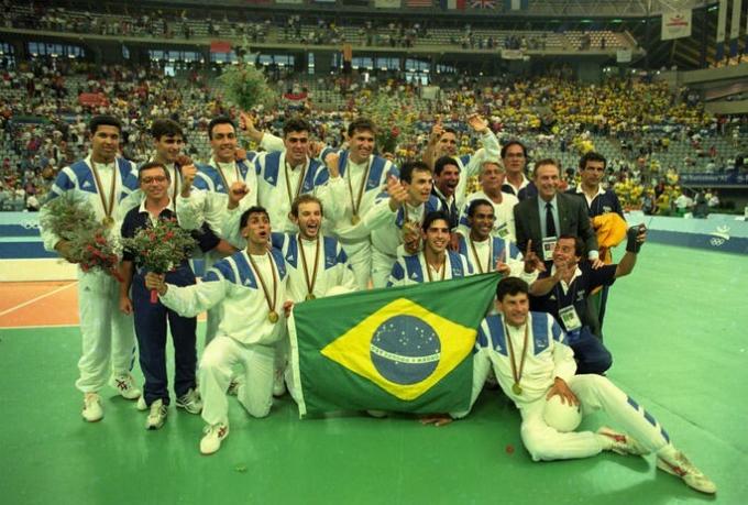 Men's Volleyball Olympics in Barcelona, ​​1992