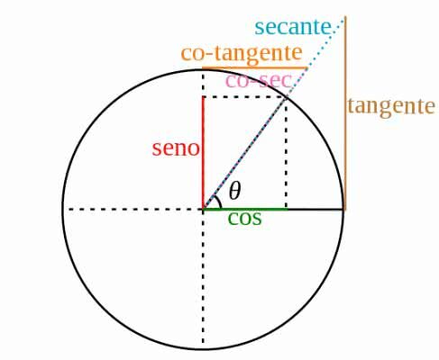 Trigonometry in the Rectangle Triangle
