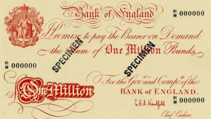 Discover the British banknote worth R$730 million