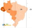 Időzóna Brazíliában. Brazil időzónák