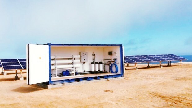 Startup finlandesa utiliza energía solar para potabilizar el agua de mar