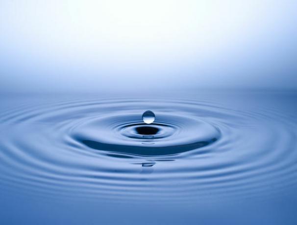 When a drop of water falls on the surface of a calm lake, mechanical and two-dimensional waves are formed.