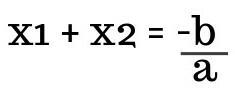 Summa och produkt i andra gradens ekvationer