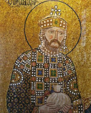 Byzantinsk mosaik, Istanbul, Tyrkiet