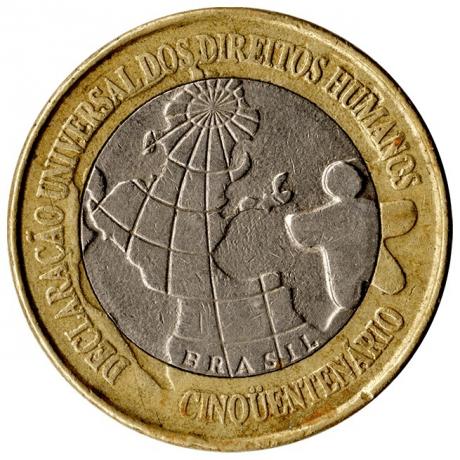 Монета на честь Декларації прав людини