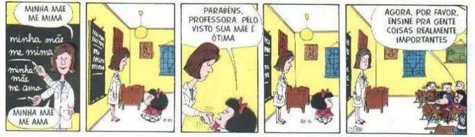 Mafalda's cartoon
