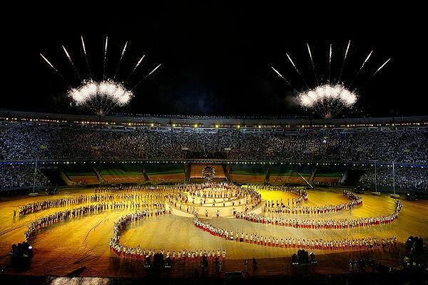 2007 yılında Rio de Janeiro'daki Pan Amerikan Oyunları'nın açılış töreni. [1]