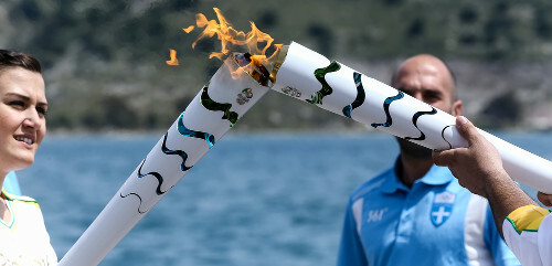 Как работает олимпийский факел