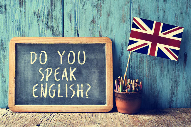 Engelska är ett av de mest talade språken i världen.