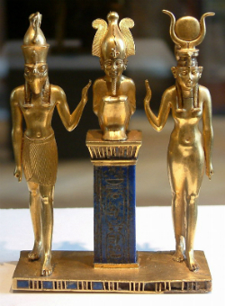 Horus, Osiris and Isis