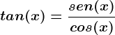 \dpi{120} \boldsymbol{タン (x) \frac{sin (x)}{cos (x)}}