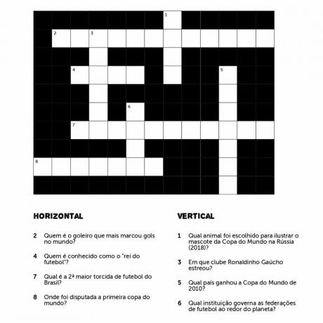 Soccer Crosswords: do you understand the subject?