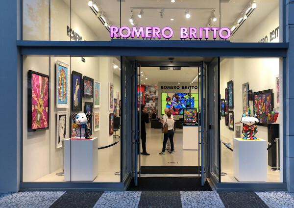 Romero Britto: liv, arbeid, kuriositeter