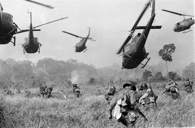 Soldados estadounidenses en la guerra de Vietnam
