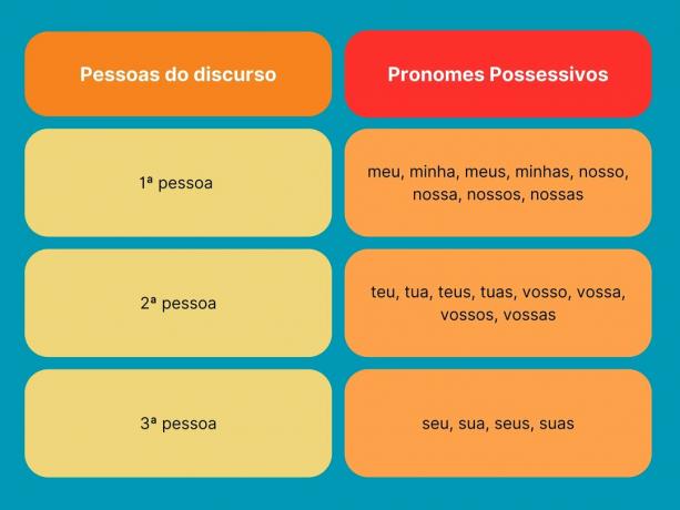 Possessive Pronouns: what they are, what they are and examples